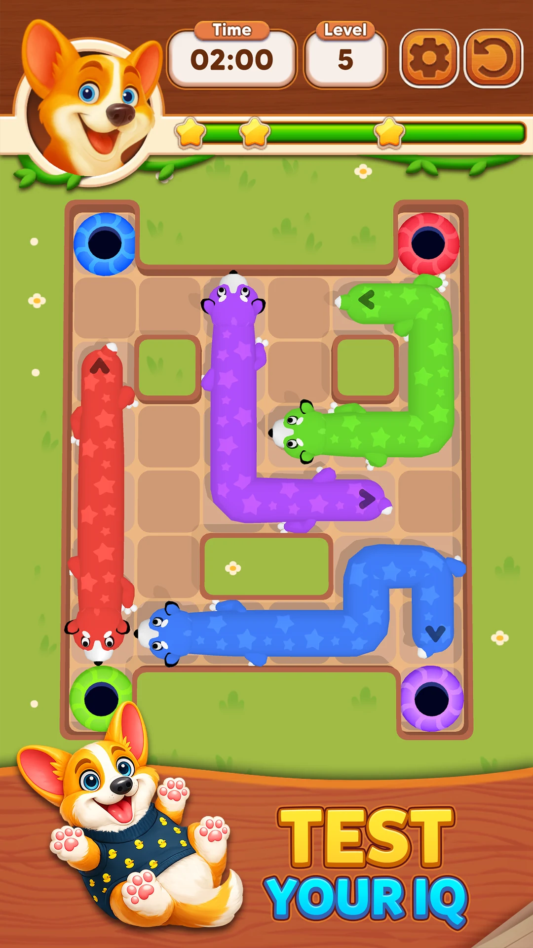 Barky Escape - Slide Puzzle screenshot